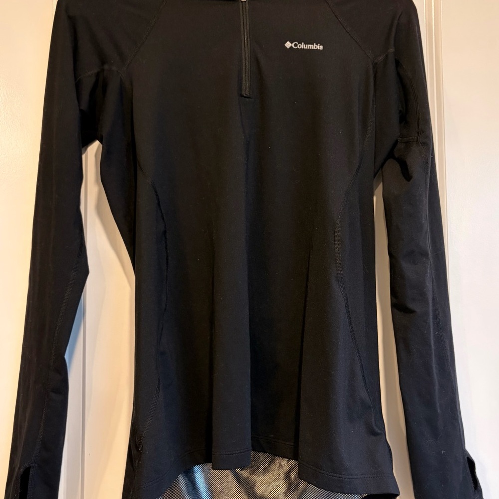 Columbia Black Performance Long Sleeve Shirt